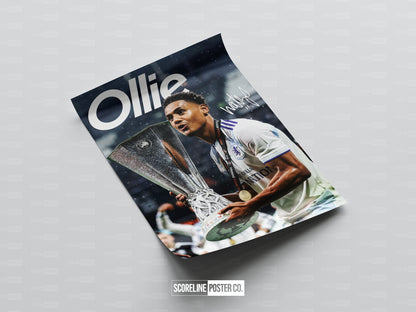 Ollie Watkins 'UEFA Europa League' Poster