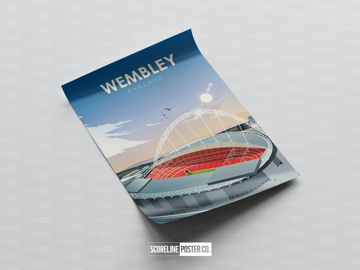 Wembley Stadium Poster