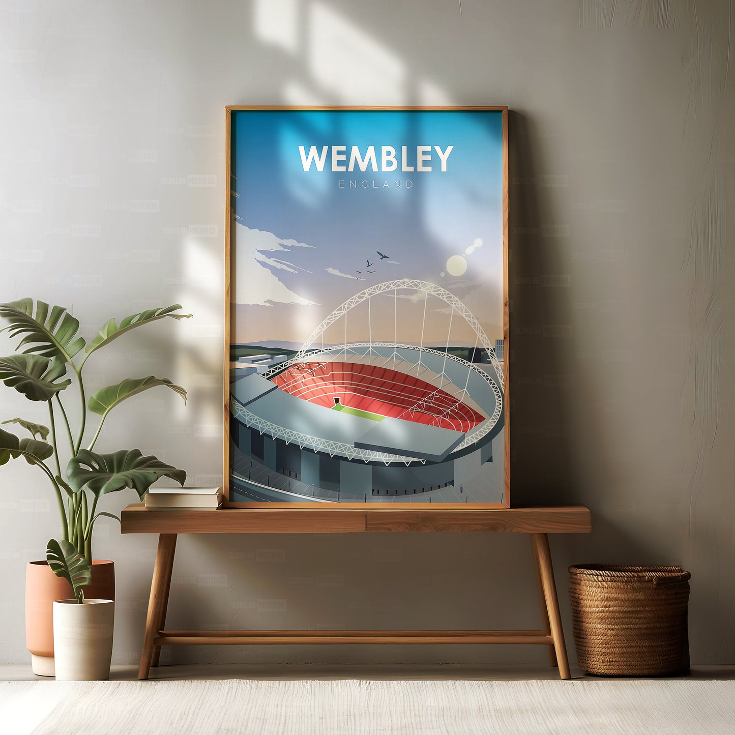 Wembley Stadium Poster