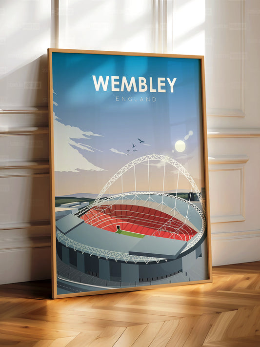 Wembley Stadium Poster