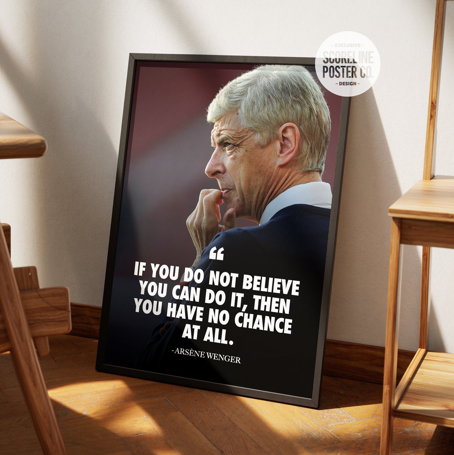 Arsene Wenger 'Quote' Poster