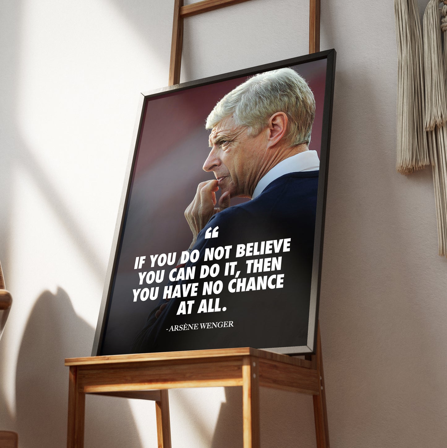 Arsene Wenger 'Quote' Poster