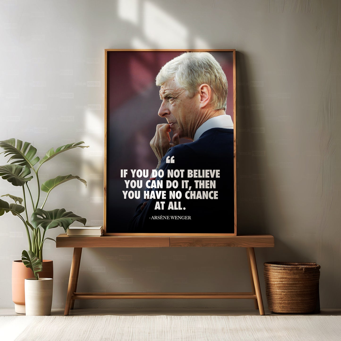 Arsene Wenger 'Quote' Poster