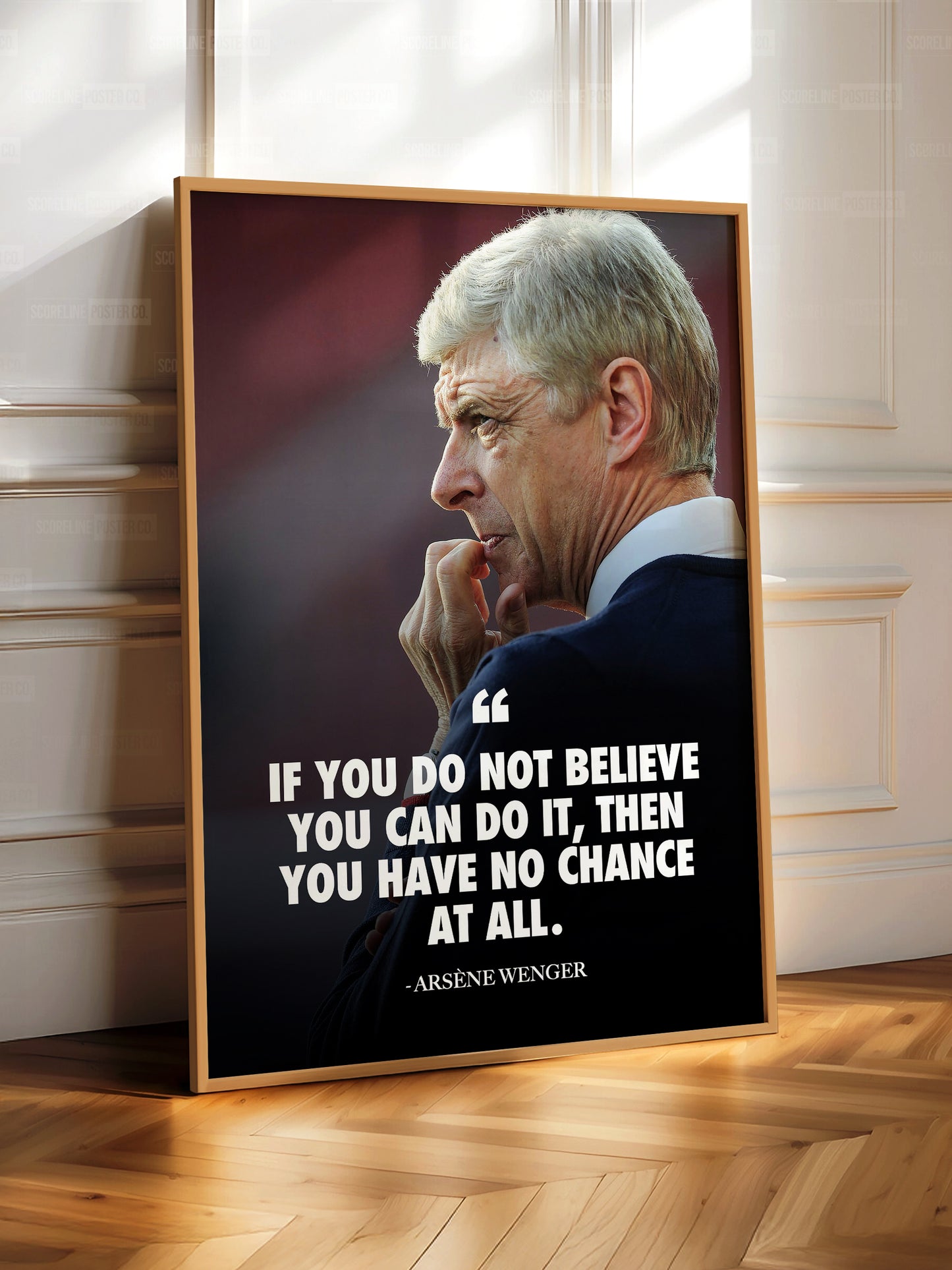 Arsene Wenger 'Quote' Poster