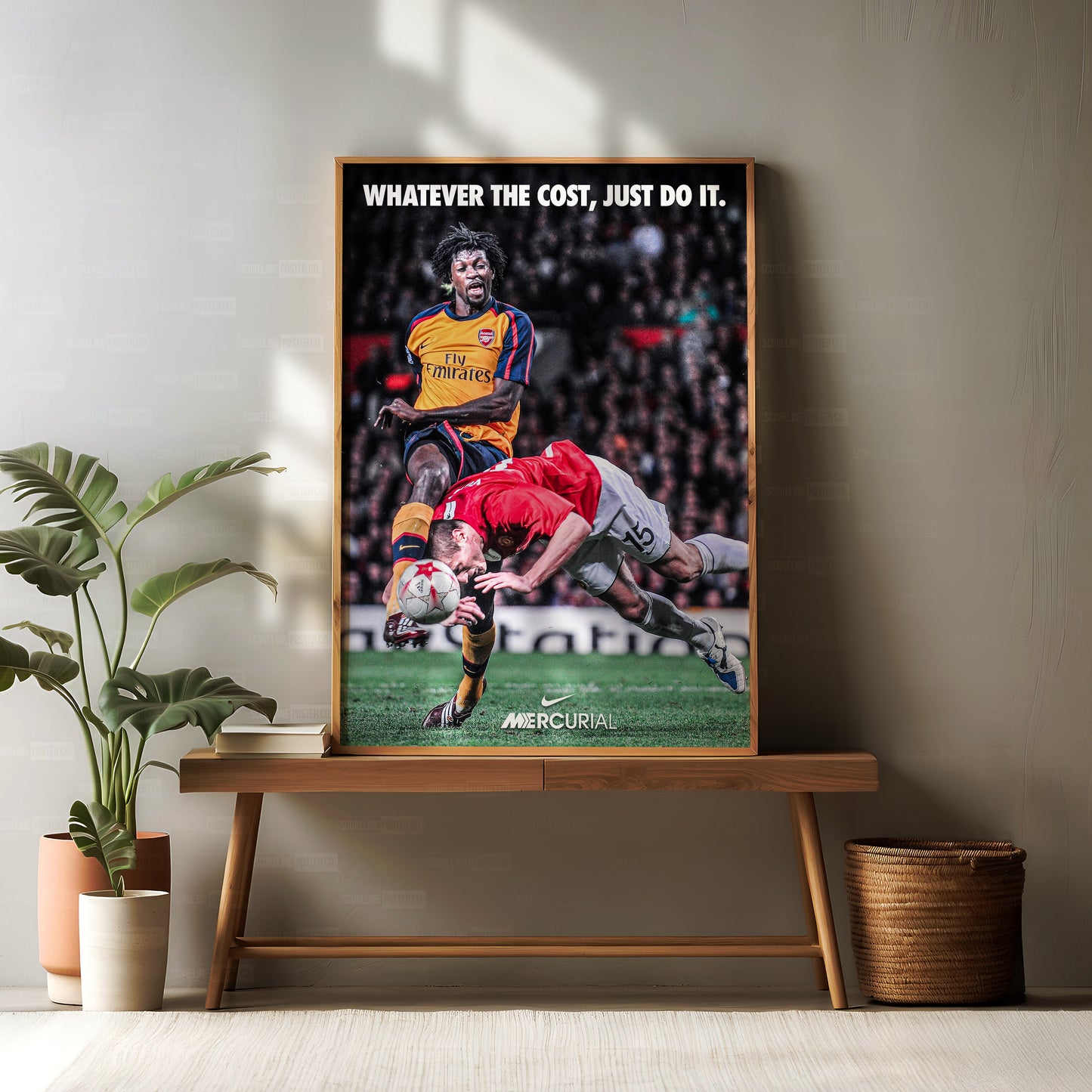 Nemanja Vidic 'Whatever The Cost' Poster