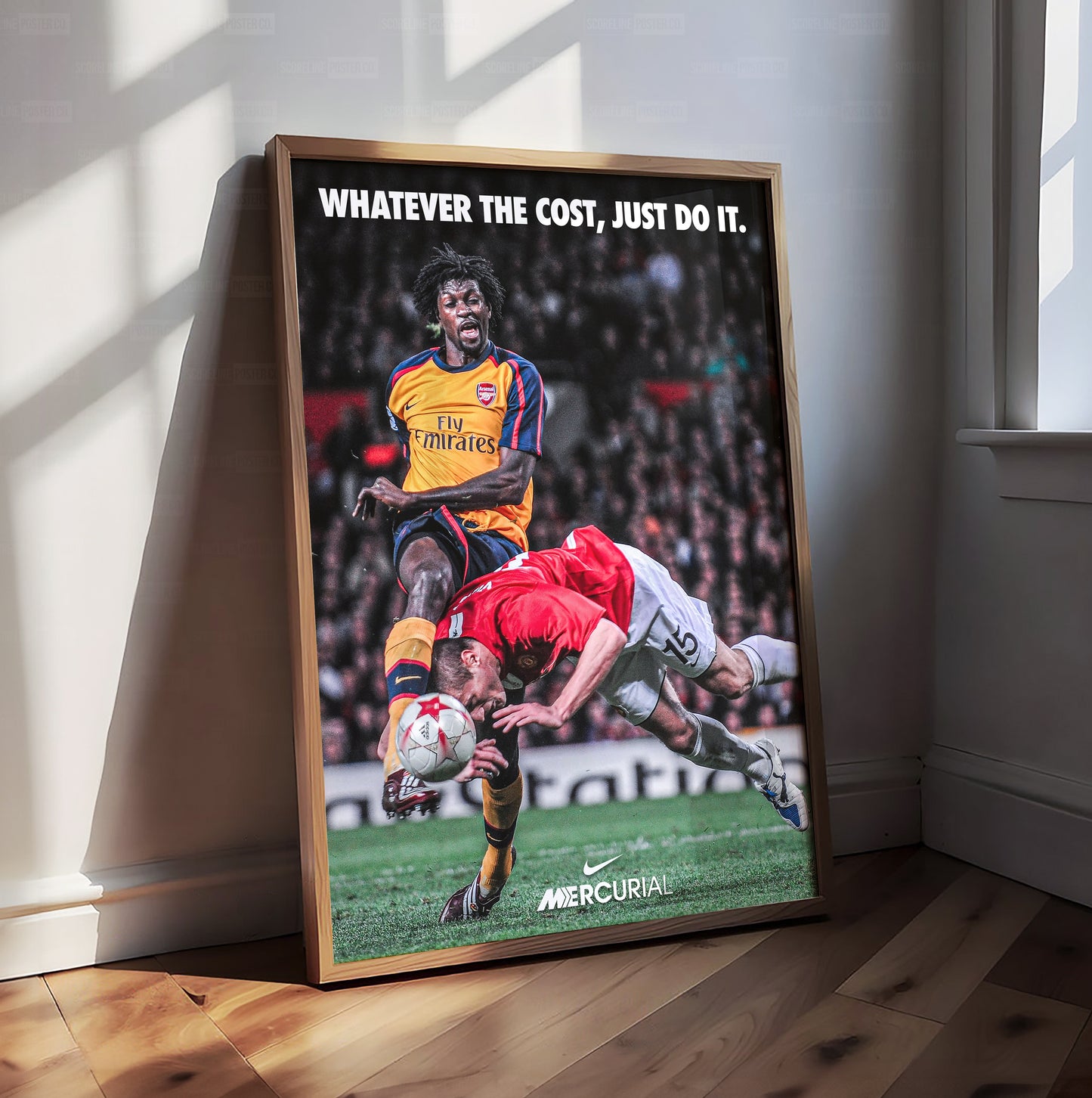 Nemanja Vidic 'Whatever The Cost' Poster