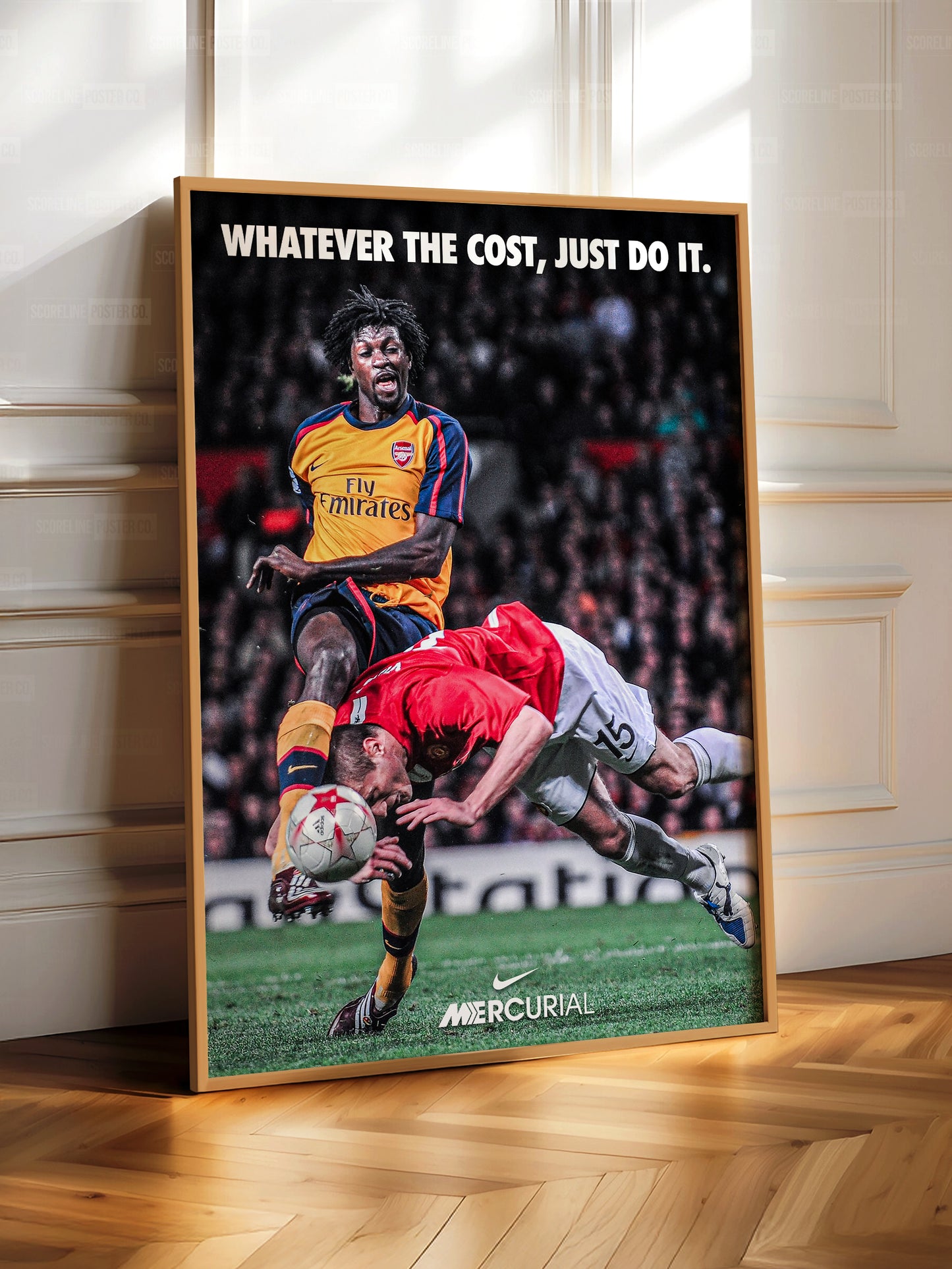 Nemanja Vidic 'Whatever The Cost' Poster