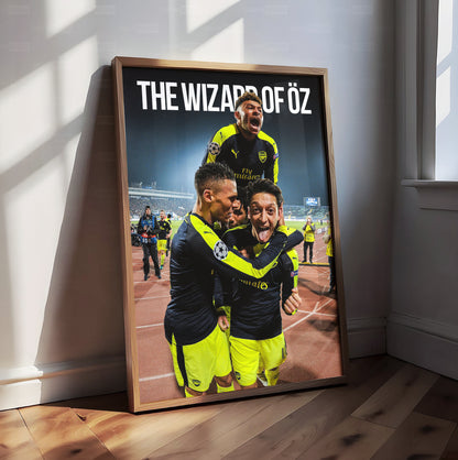 Mesut Ozil 'Wizard Of Oz' Poster