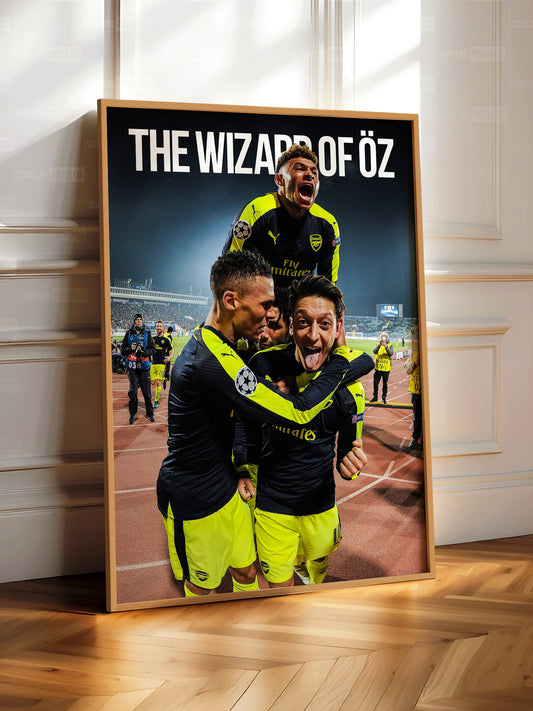 Mesut Ozil 'Wizard Of Oz' Poster