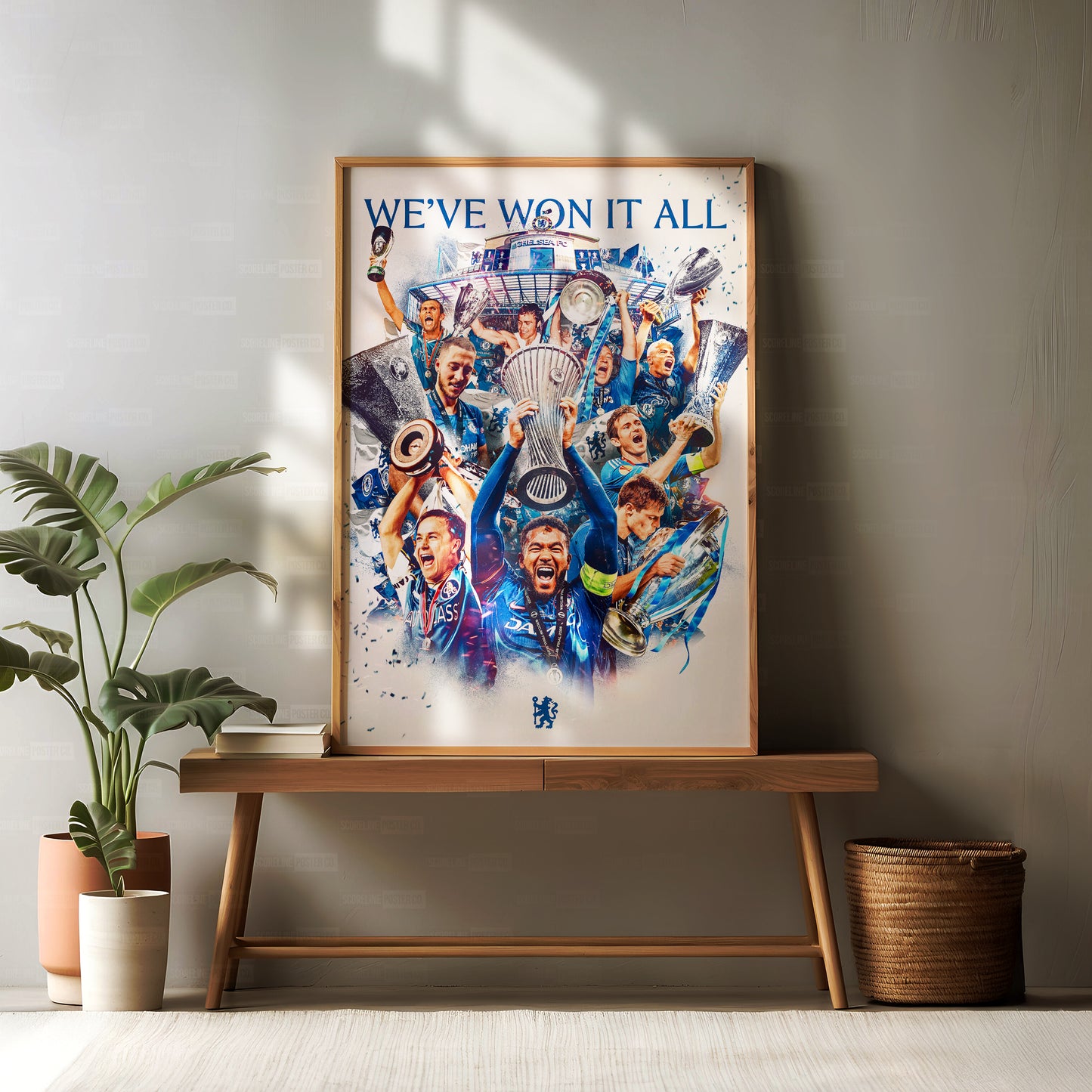 Chelsea 'We've Won It All' European Poster