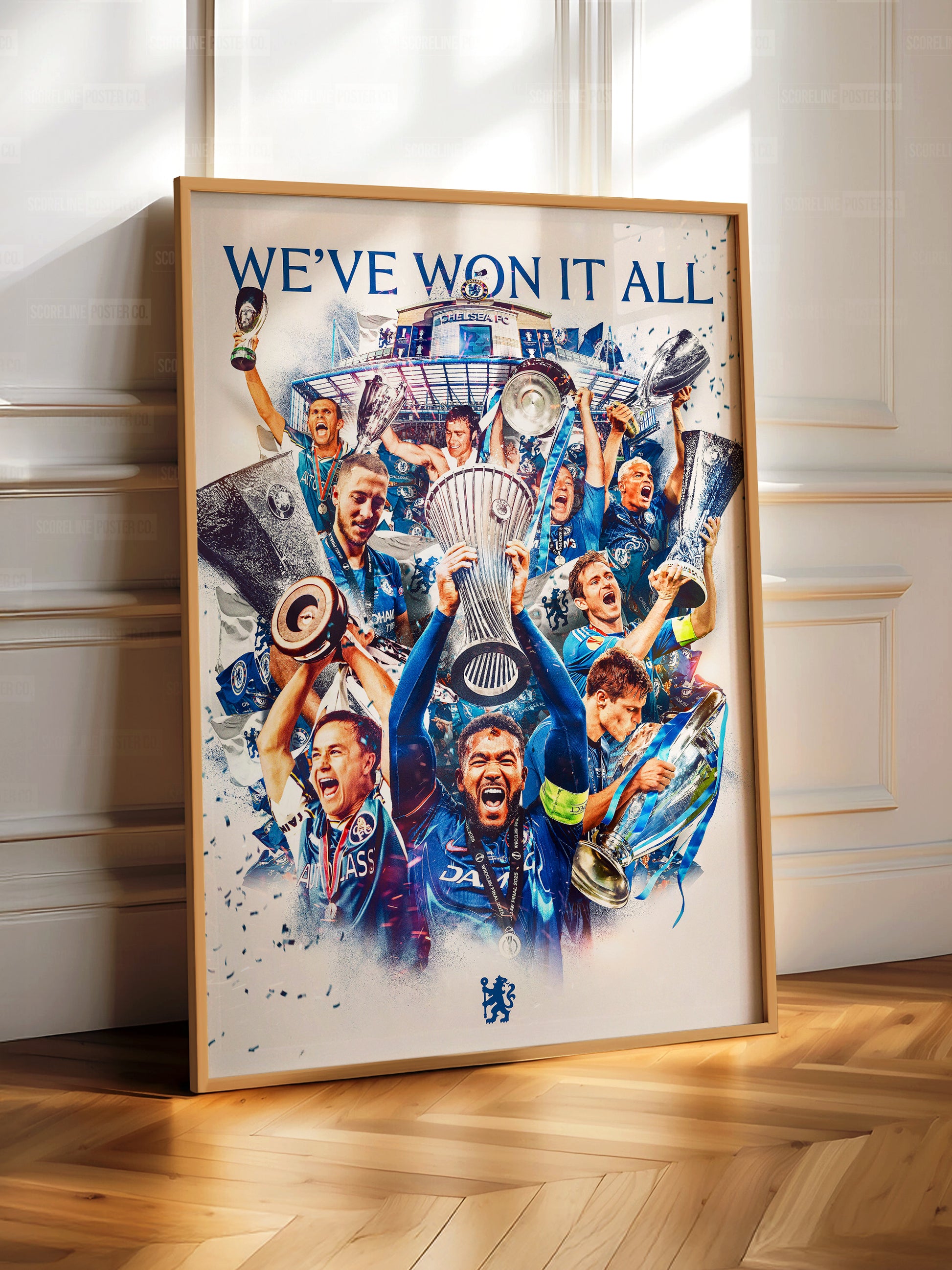 Chelsea 'We've Won It All' European Poster