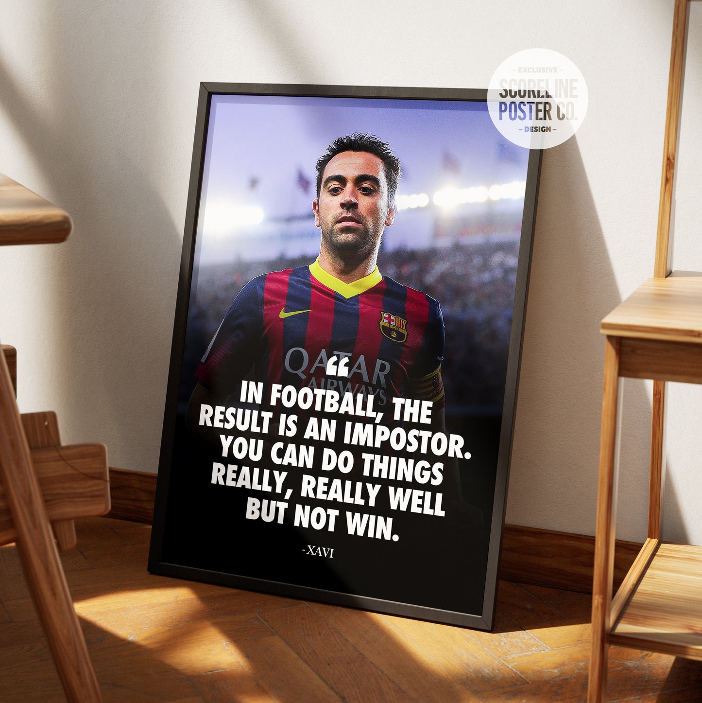 Xavi 'Quote' Poster