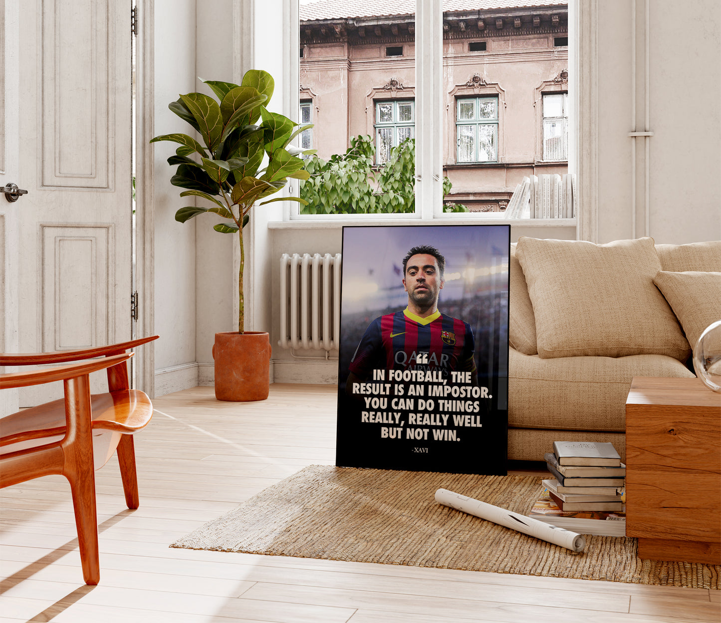 Xavi 'Quote' Poster