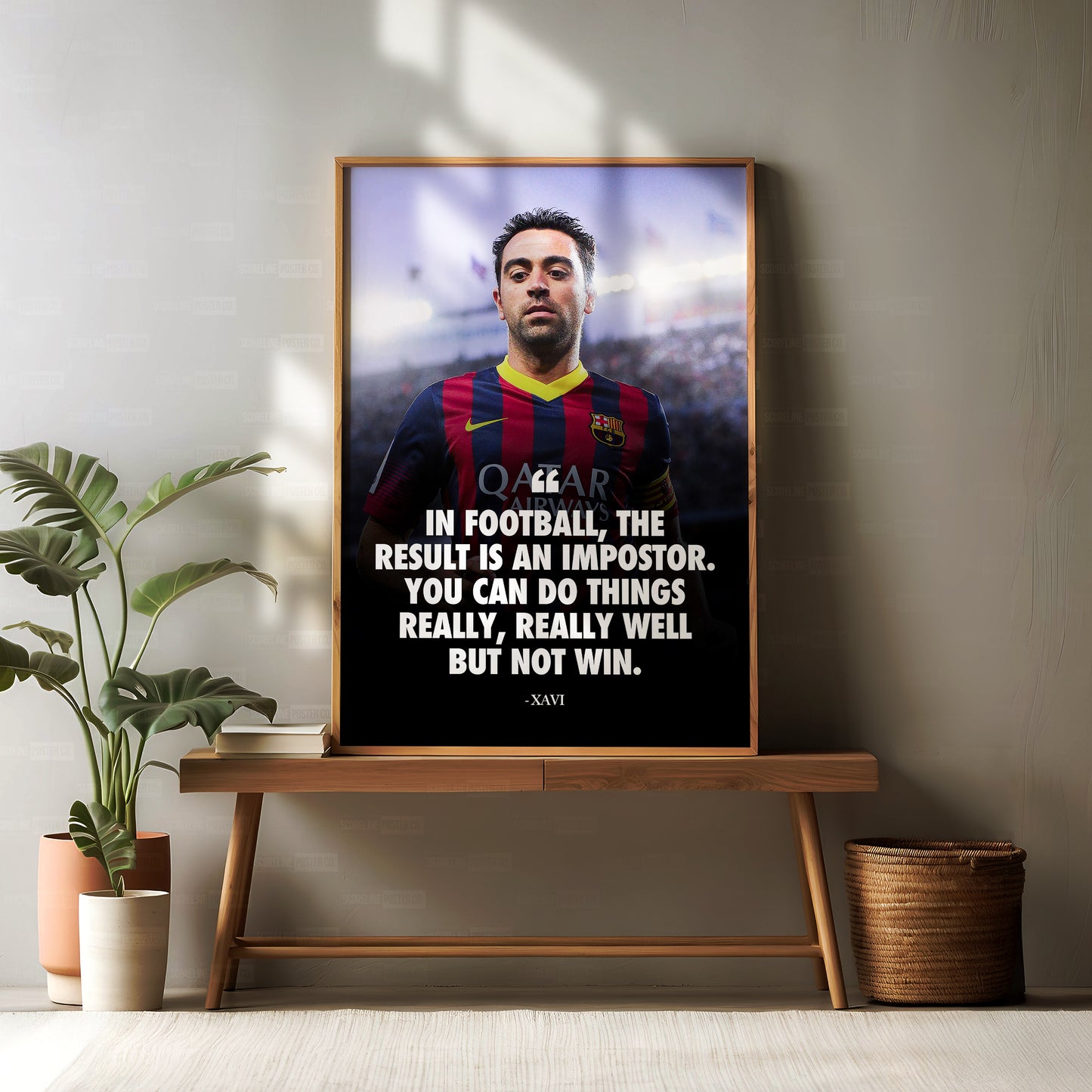 Xavi 'Quote' Poster