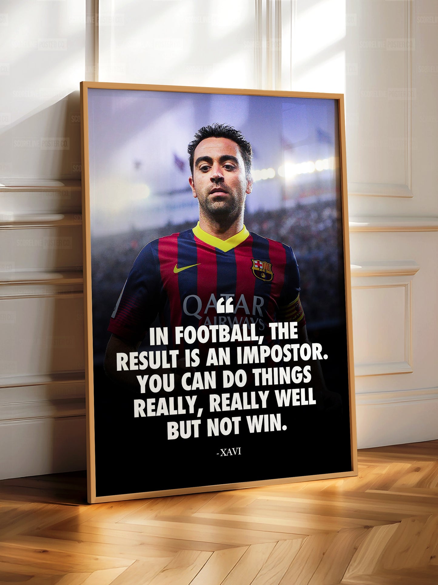 Xavi 'Quote' Poster