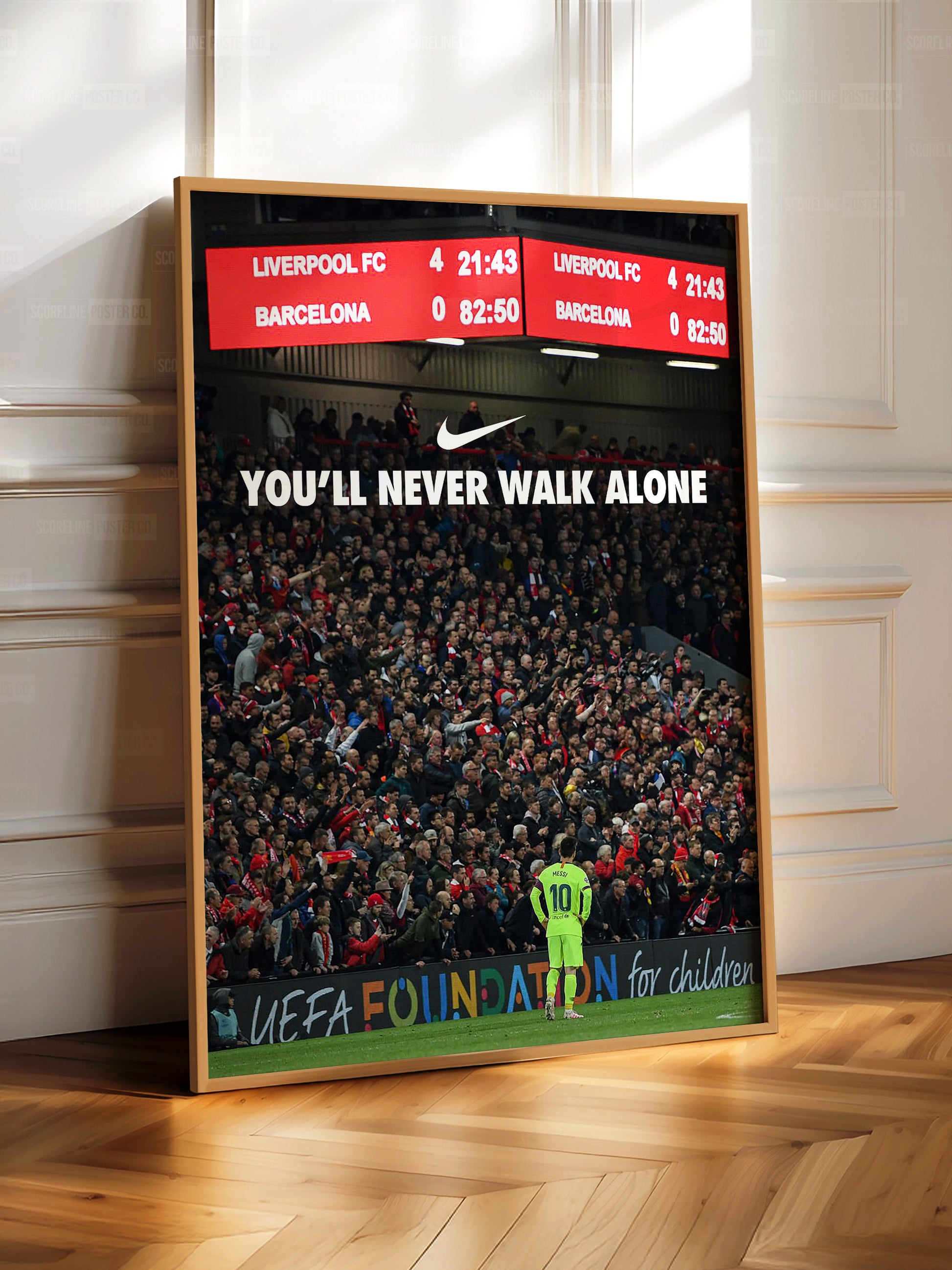 Liverpool 'YNWA' Poster