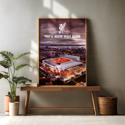 Anfield 'YNWA' Poster