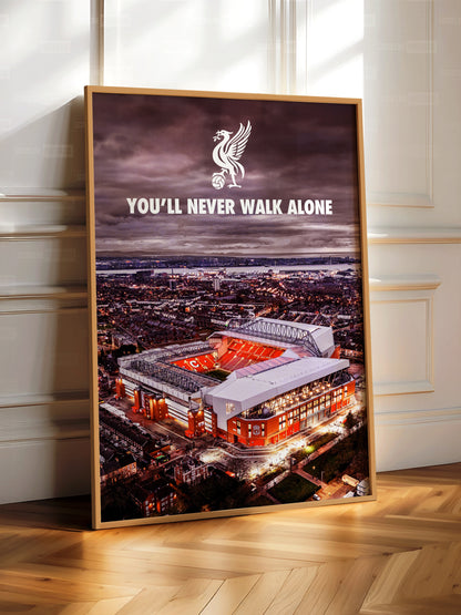 Anfield 'YNWA' Poster