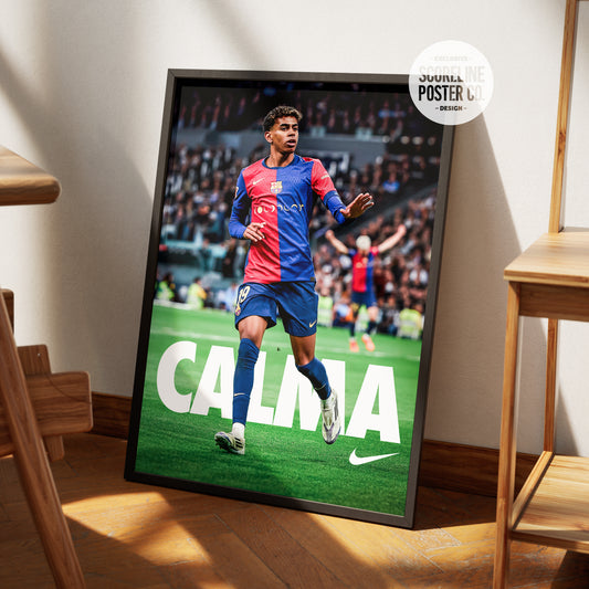 Lamine Yamal 'Calma' Poster