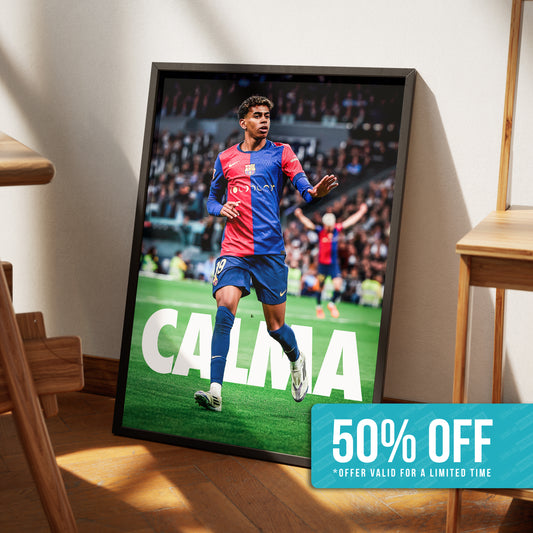 Lamine Yamal 'Calma' Poster