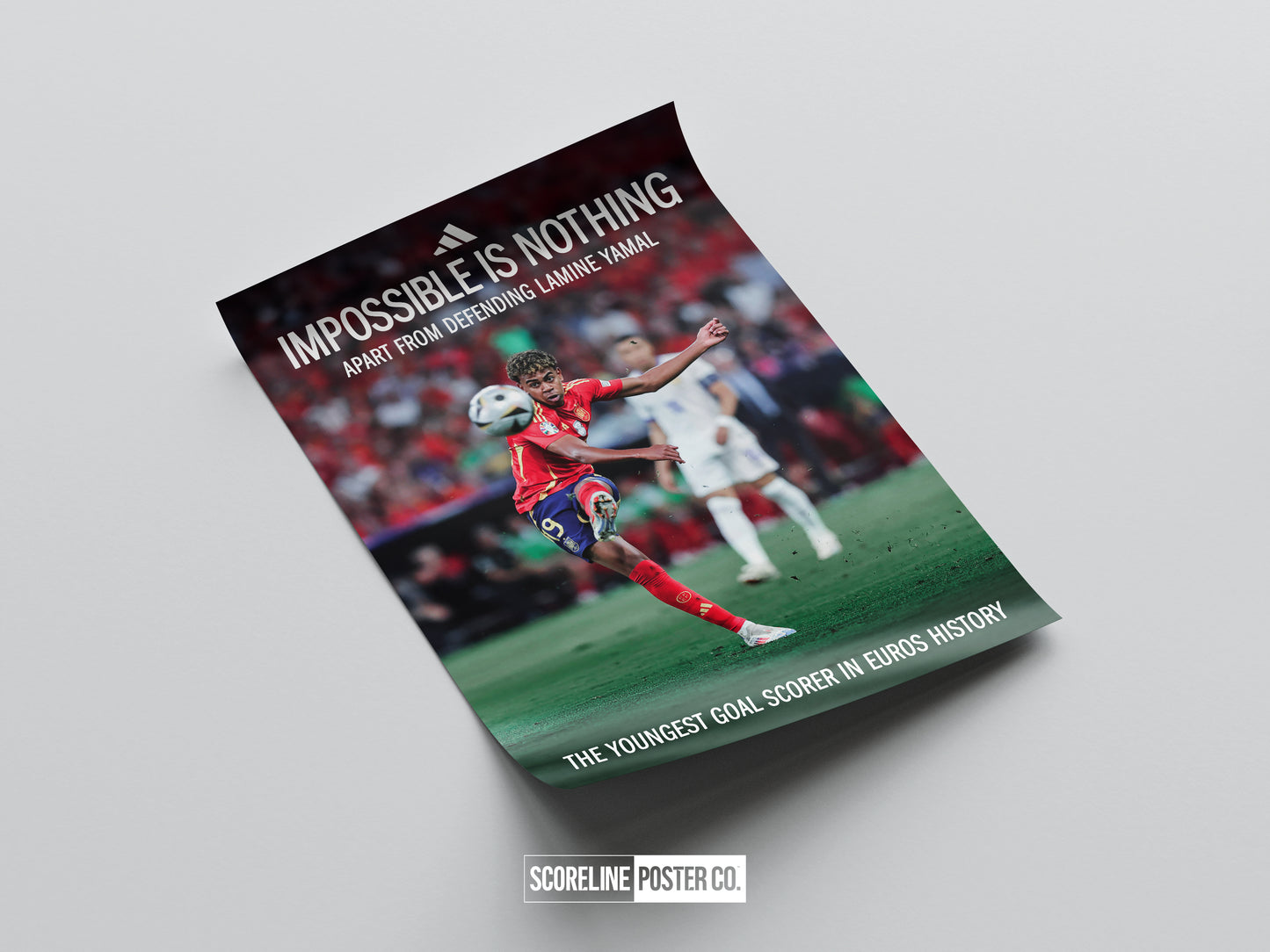 Lamine Yamal 'Impossible Is Nothing' Poster