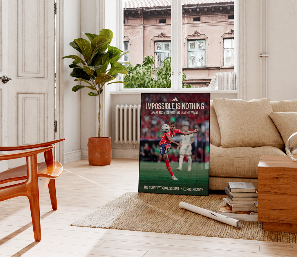 Lamine Yamal 'Impossible Is Nothing' Poster