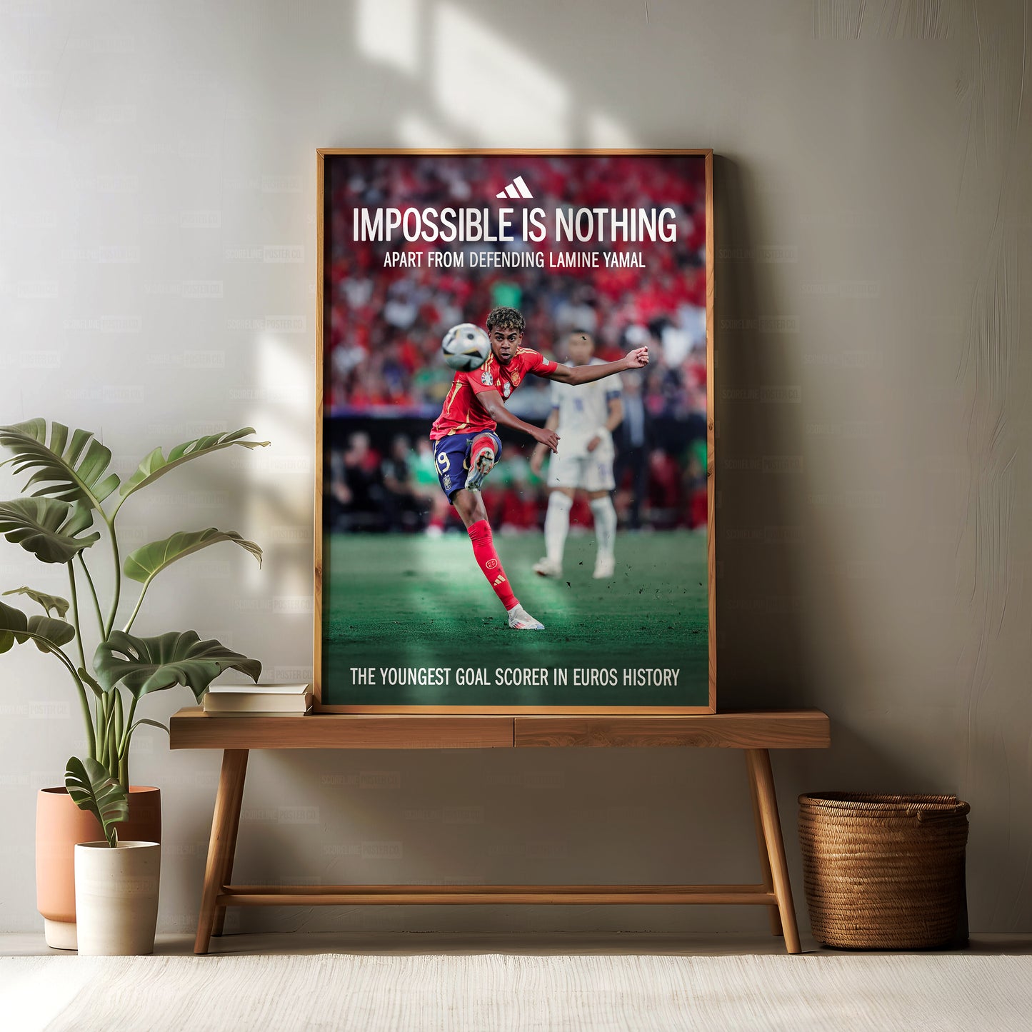 Lamine Yamal 'Impossible Is Nothing' Poster