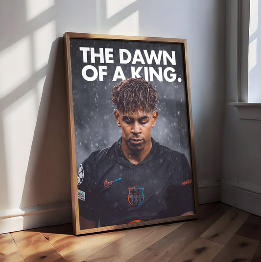 Lamine Yamal 'Dawn Of A King' Poster