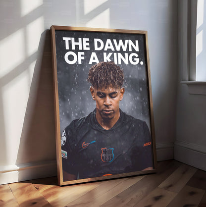 Lamine Yamal 'Dawn Of A King' Poster