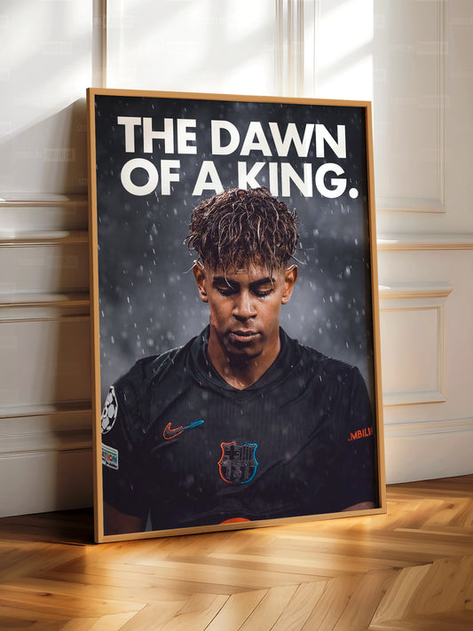Lamine Yamal 'Dawn Of A King' Poster
