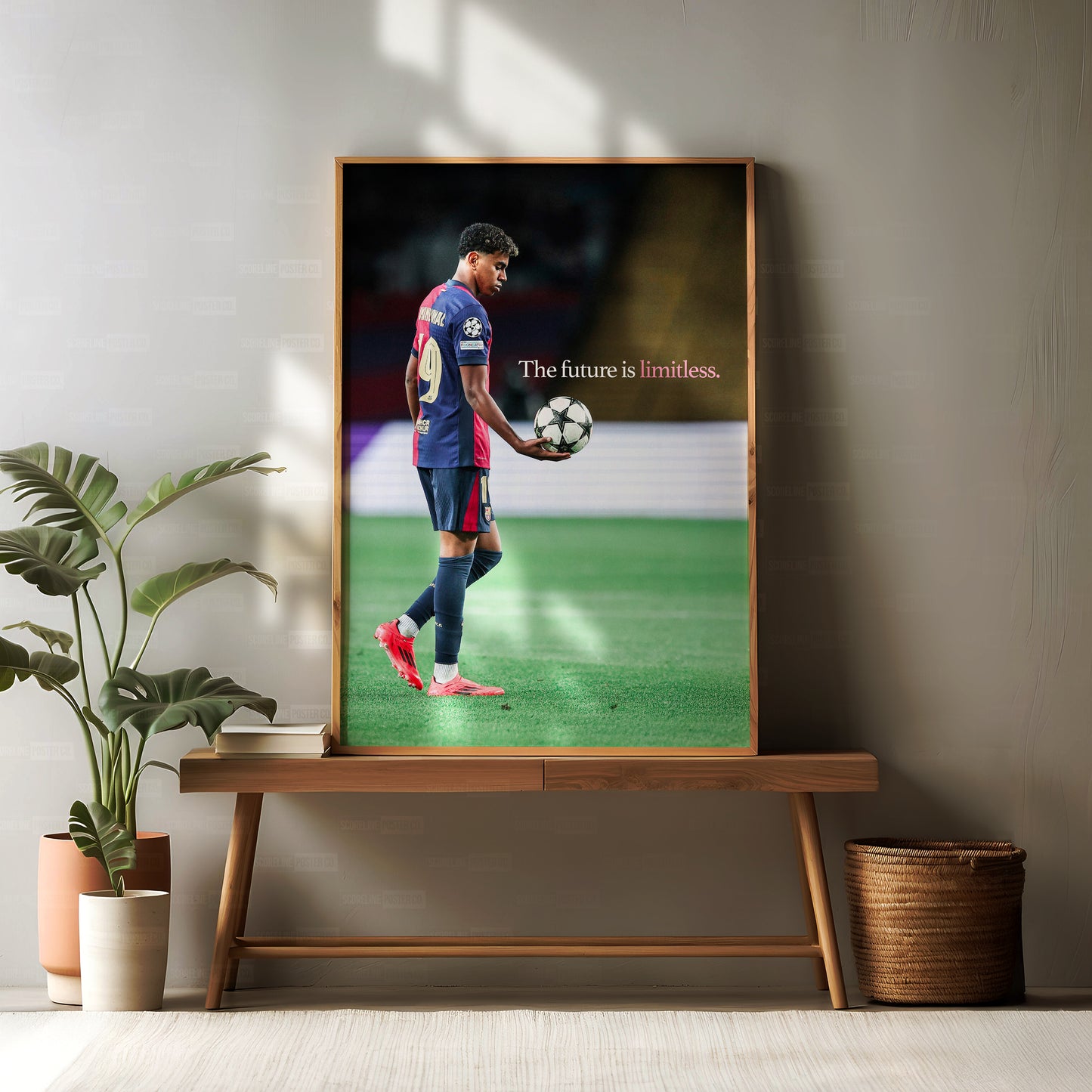 Lamine Yamal 'The Future Is Limitless' Poster