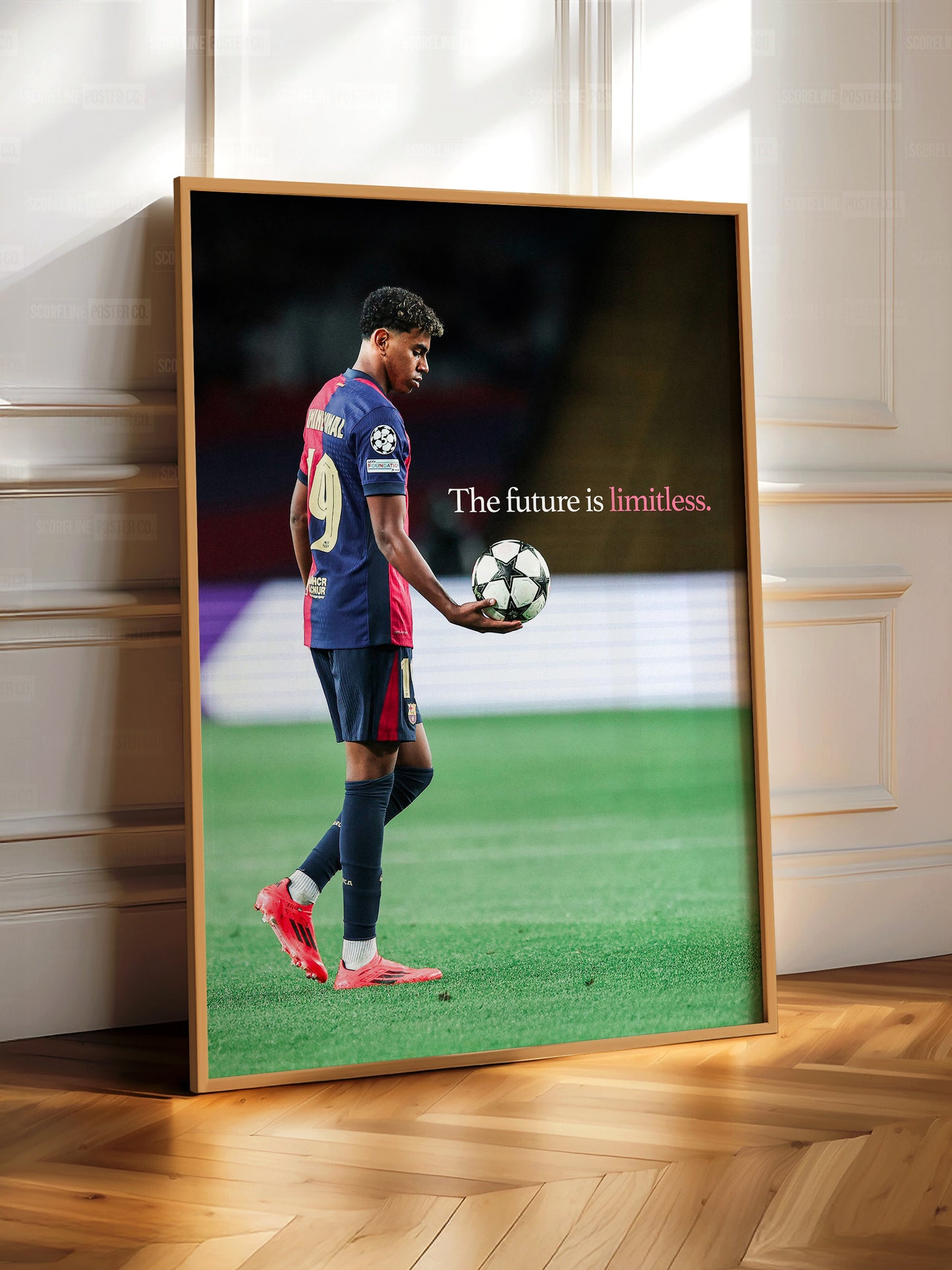 Lamine Yamal 'The Future Is Limitless' Poster