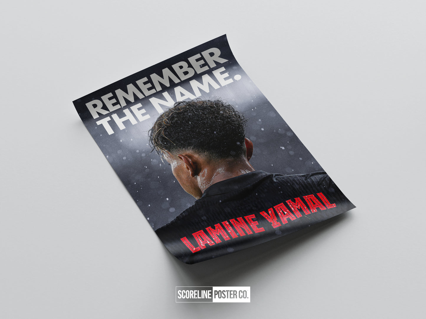 Lamine Yamal 'Remember The Name' Poster