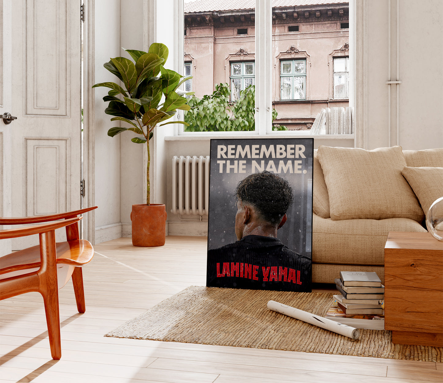 Lamine Yamal 'Remember The Name' Poster