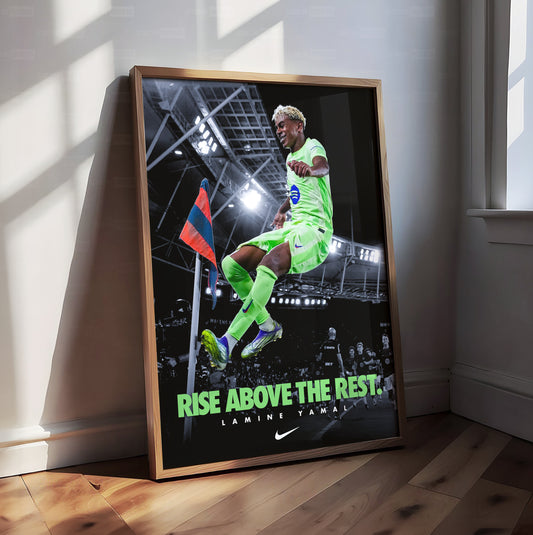 Lamine Yamal 'Rise Above The Rest' Poster