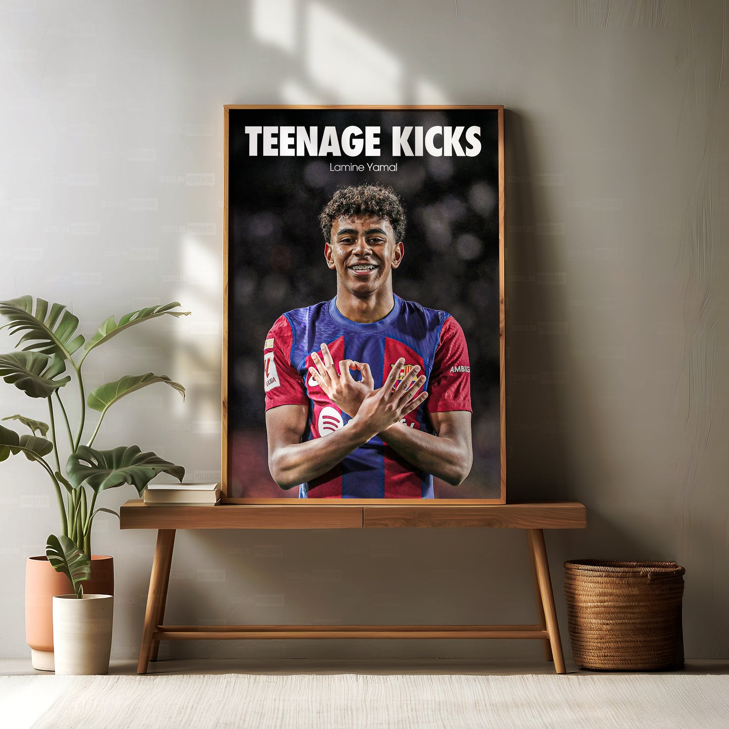 Lamine Yamal 'Teenage Kicks' Poster