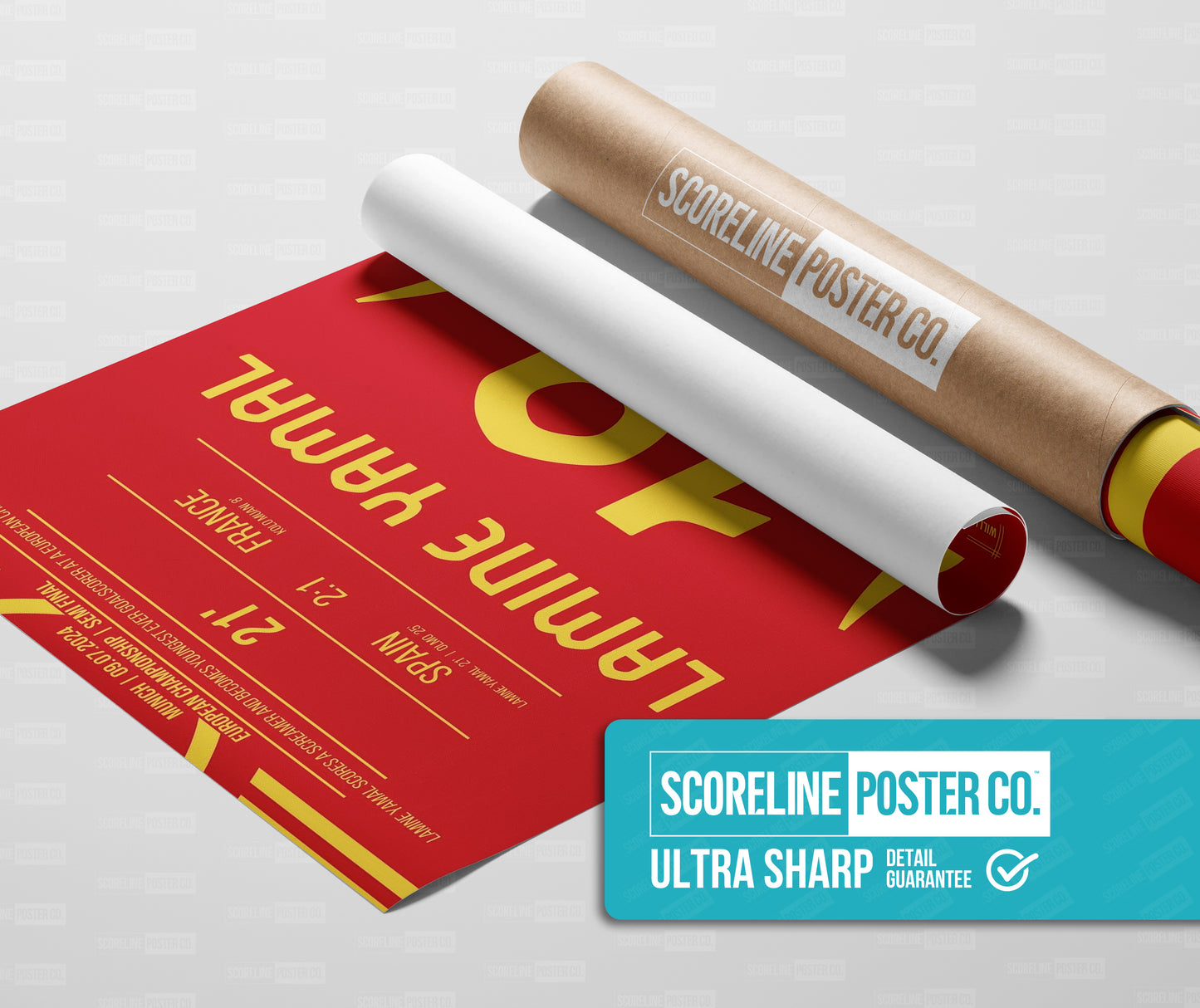 Lamine Yamal Euros Shirt Poster