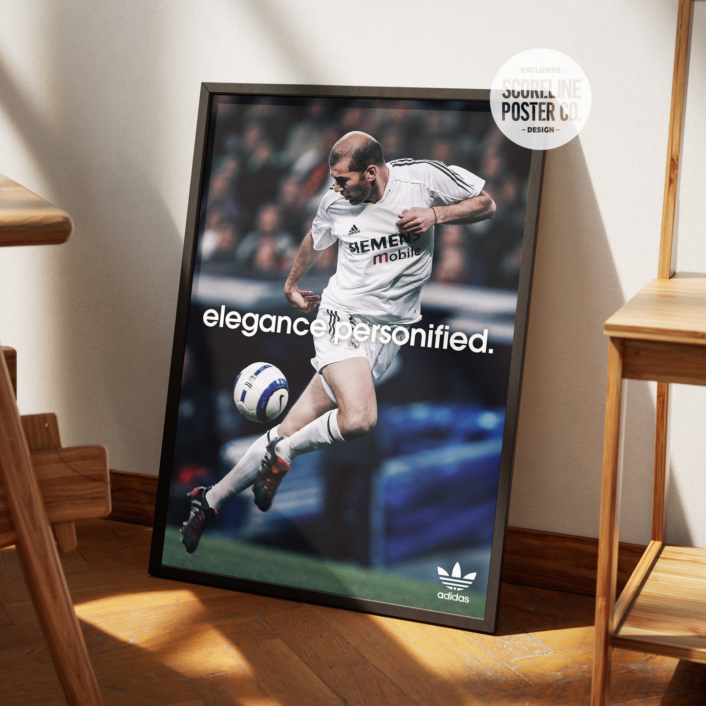 Zinedine Zidane 'Majestic' Poster