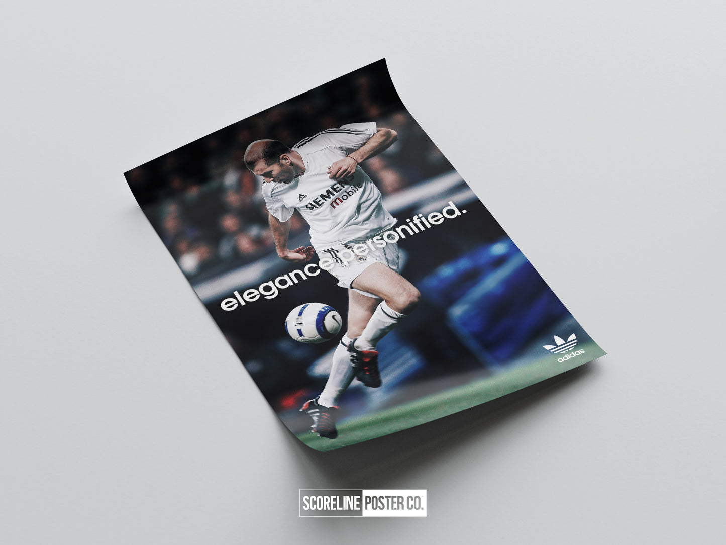 Zinedine Zidane 'Majestic' Poster