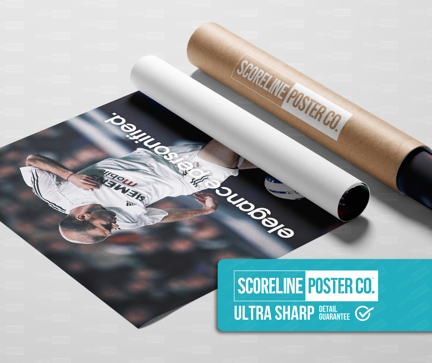 Zinedine Zidane 'Majestic' Poster