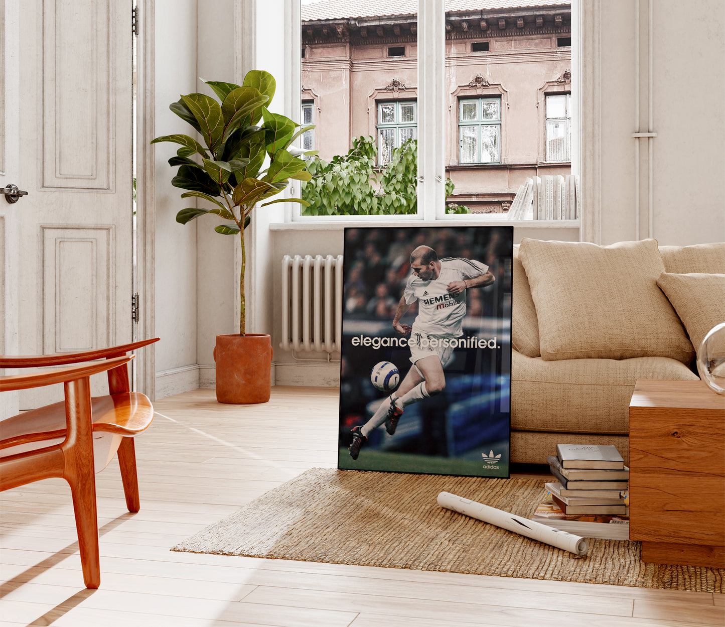 Zinedine Zidane 'Majestic' Poster