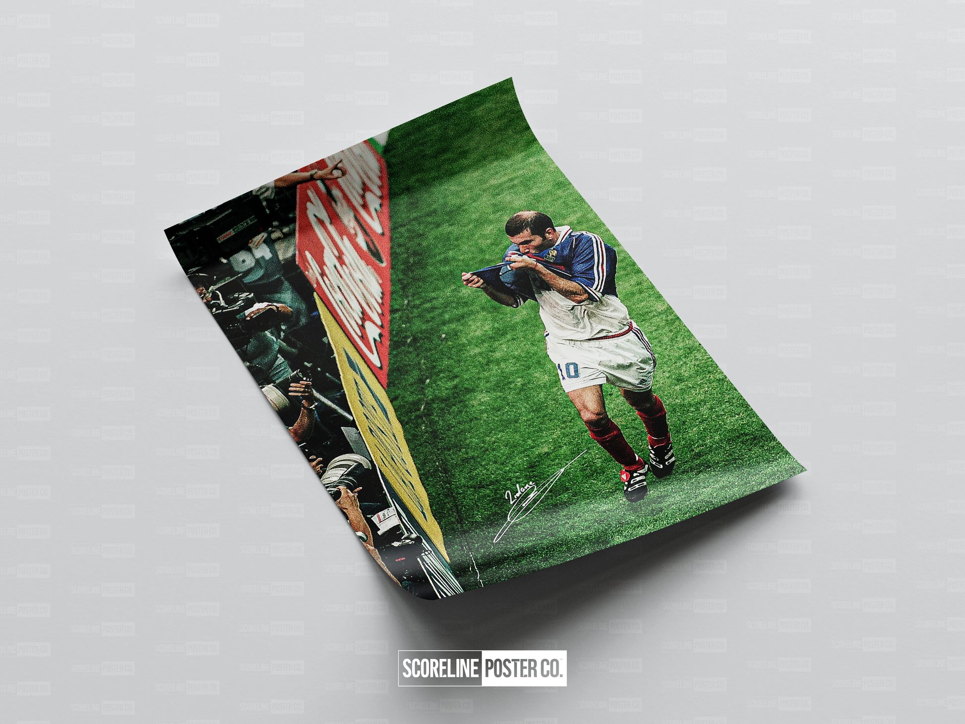 Zinedine Zidane 'Signature' Poster
