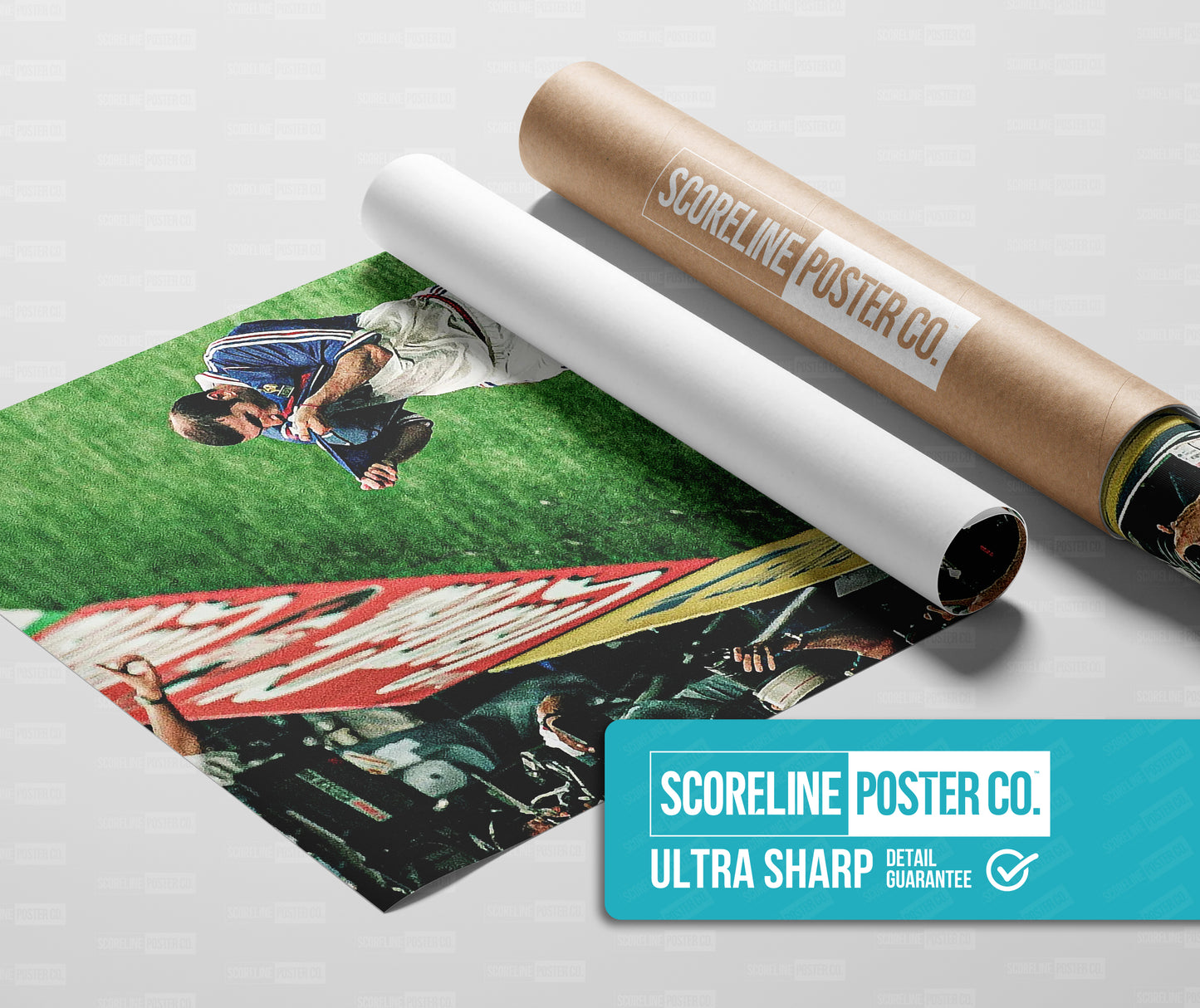 Zinedine Zidane 'Signature' Poster