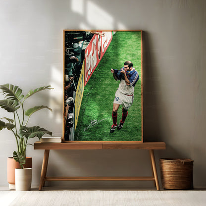 Zinedine Zidane 'Signature' Poster