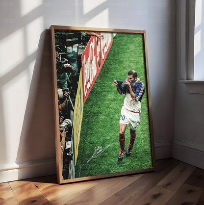 Zinedine Zidane 'Signature' Poster