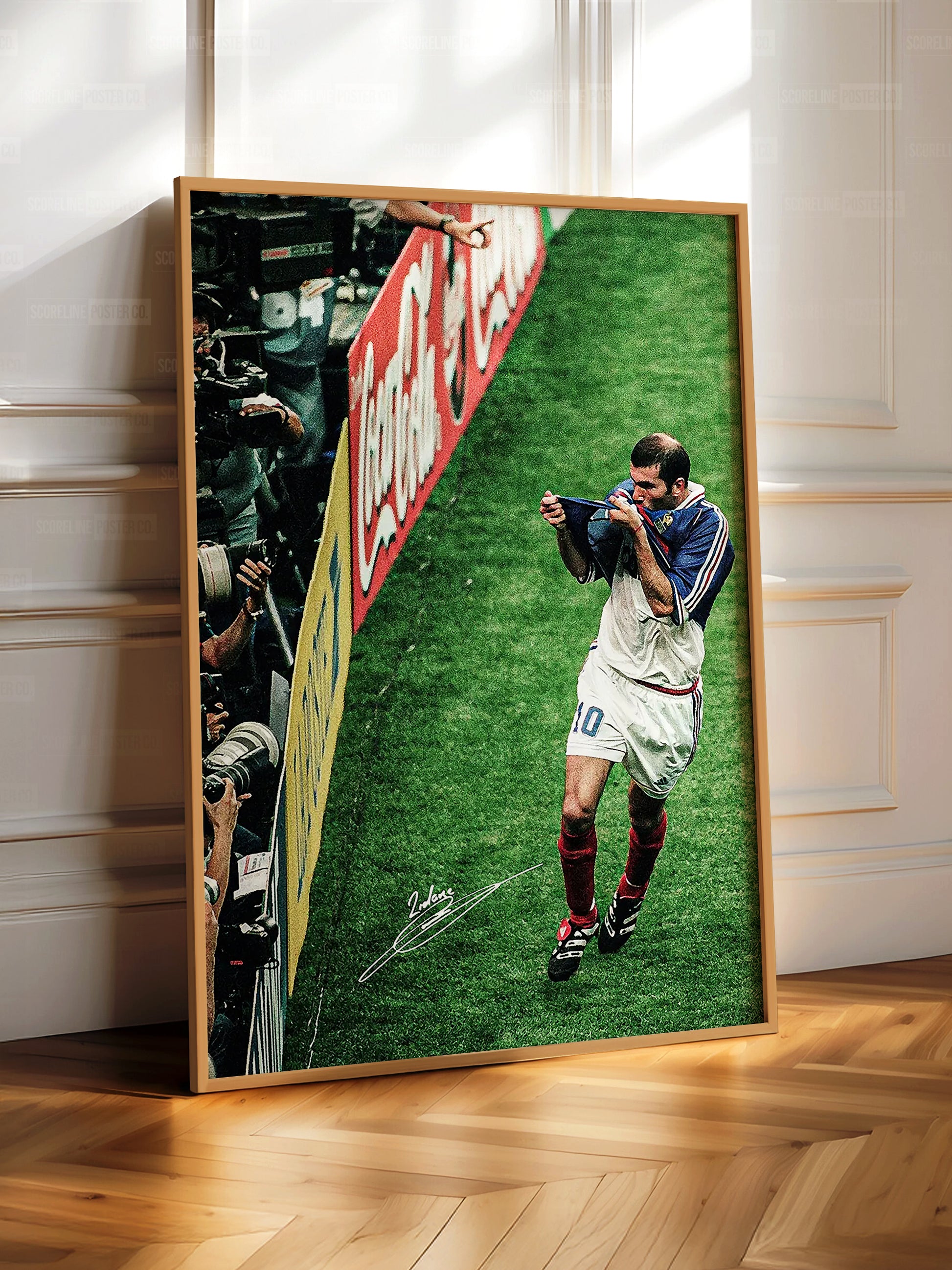 Zinedine Zidane 'Signature' Poster