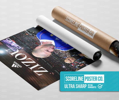 Zinedine Zidane 'World Cup' Poster