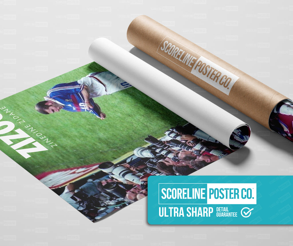Zinedine Zidane Poster
