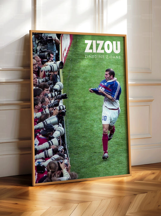 Zinedine Zidane Poster