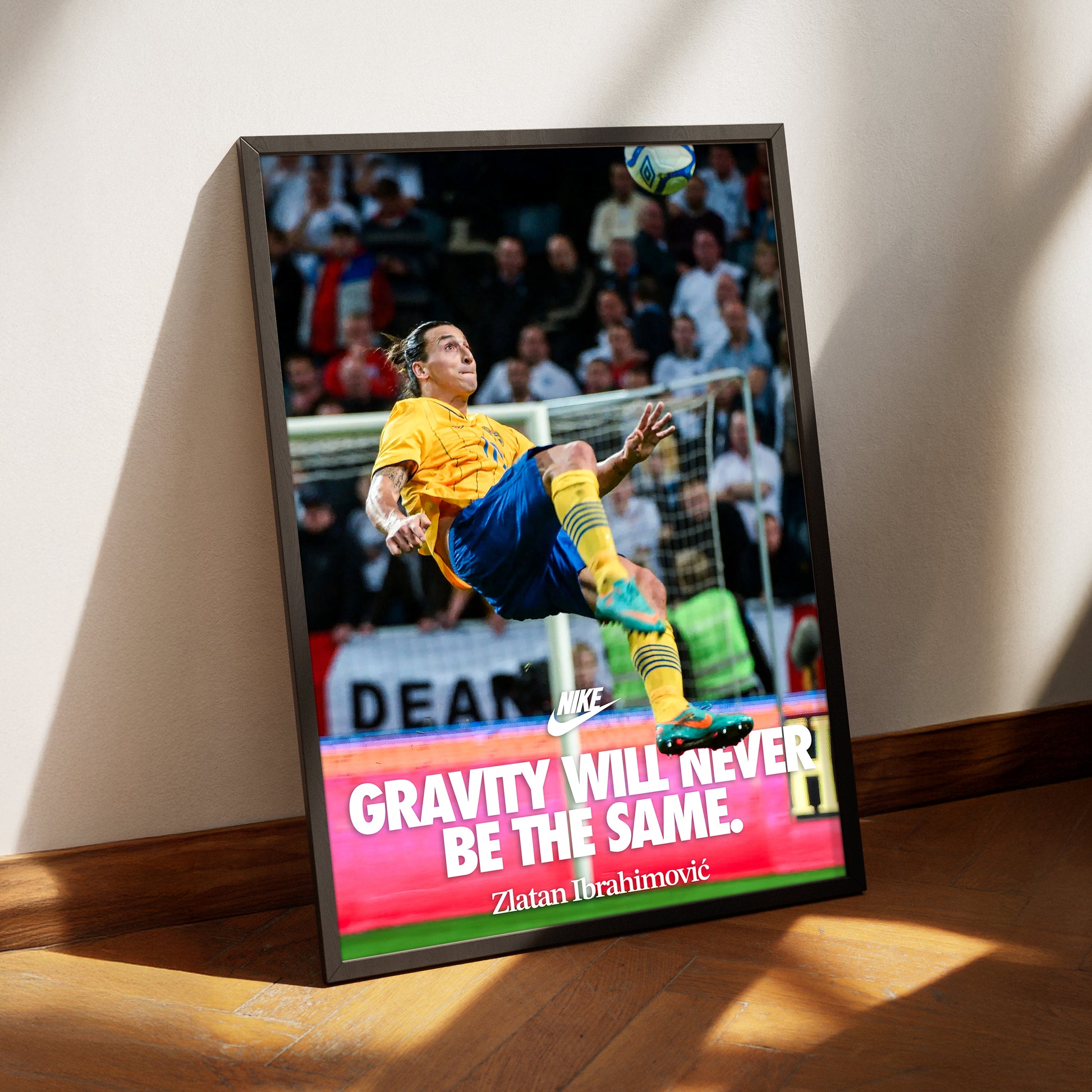 Zlatan 'Gravity Will Never Be The Same' Poster